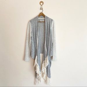 Lucky Brand Tassel Sweater Shawl